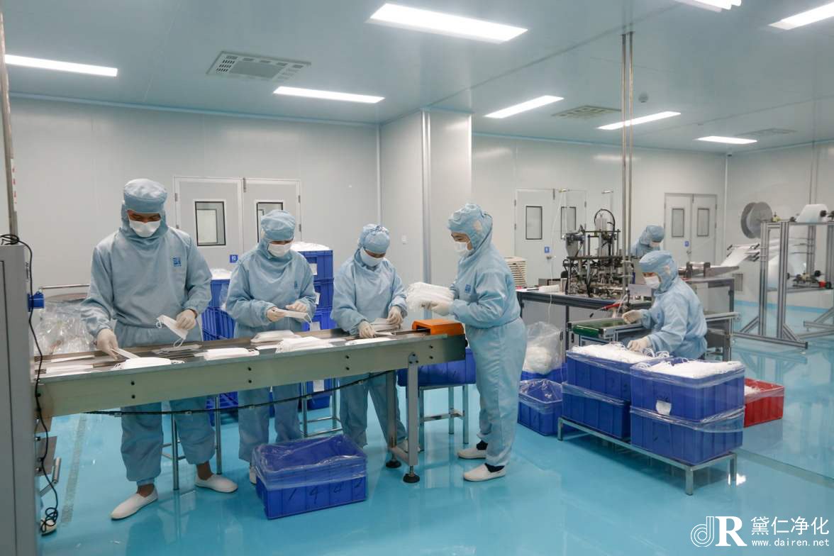 口罩廠凈化車間在設(shè)計(jì)施工當(dāng)中需要注意的幾個(gè)問題