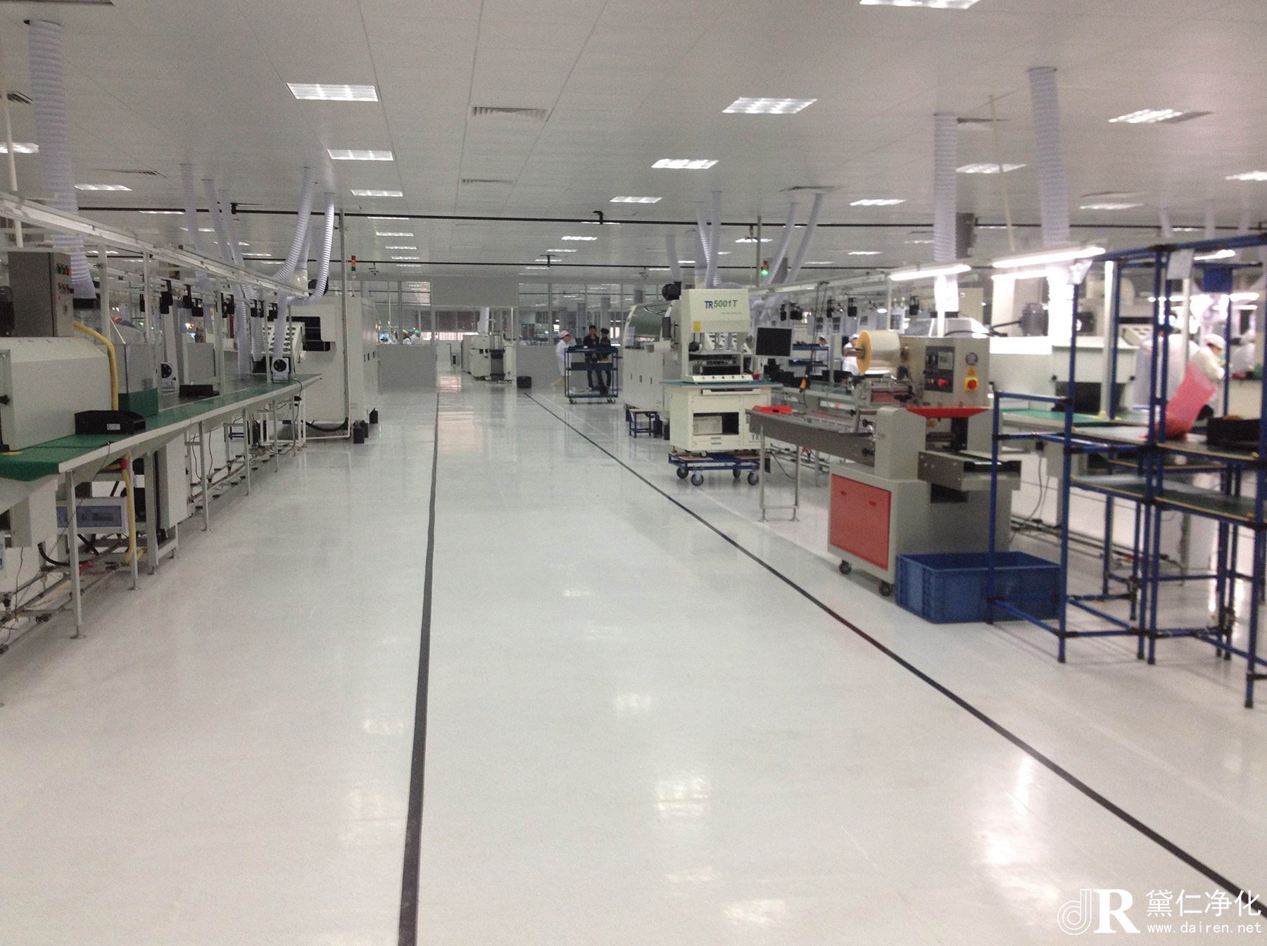 昆山電子無(wú)塵車間裝修設(shè)計(jì)案例